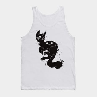 Cute Third Eye Cat With Eyes Tank Top